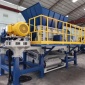 DL油漆桶撕碎機 廢油漆桶破碎機 威斯肯雙軸型金屬桶破碎機
