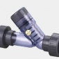 供應UPVC透明過濾器 DN25 1寸 32mm Y型過濾器 PVC管道透明過濾器