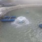 南京藍(lán)污供應(yīng)2.2KW浮水推流式曝氣機(jī) 噴泉曝氣機(jī)