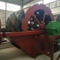 青島 水輪洗砂機 輪式洗沙機各種篩沙洗沙設備支持定做移動洗砂機