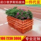 廠家 防腐木花箱 實木園藝花盆 可定做木質戶外花箱花槽