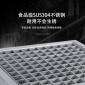 廠家定做304不銹鋼GMP潔凈地漏防臭地漏食品車間制藥廠不銹鋼方型大排量工業地漏海浪系列（01）