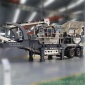 山東移動礦石破碎機 頁巖石子破碎機 山東制砂機