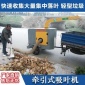 百易/Baiyi牽引式樹葉收集器BY-T3 吸葉粉碎機 落葉清掃車 園林農場吸葉機