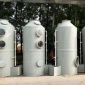 河南鄭州噴淋塔廠家 陜西西安噴淋塔無廢水排放無二次污染驗(yàn)收達(dá)標(biāo)山西太原PP不銹鋼噴淋塔
