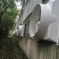 綠萱56寸負壓風機上海車間通風降溫設備 嘉定廠房通風換氣設備 車間降溫排煙設備