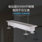 廠家定做304不銹鋼地溝廚房水槽易清洗廚房食品制藥廠工業地溝不銹鋼排水槽